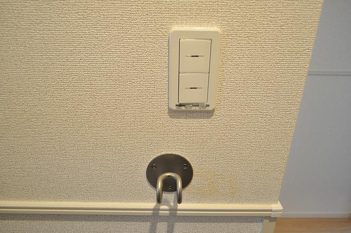 玄関リード掛け