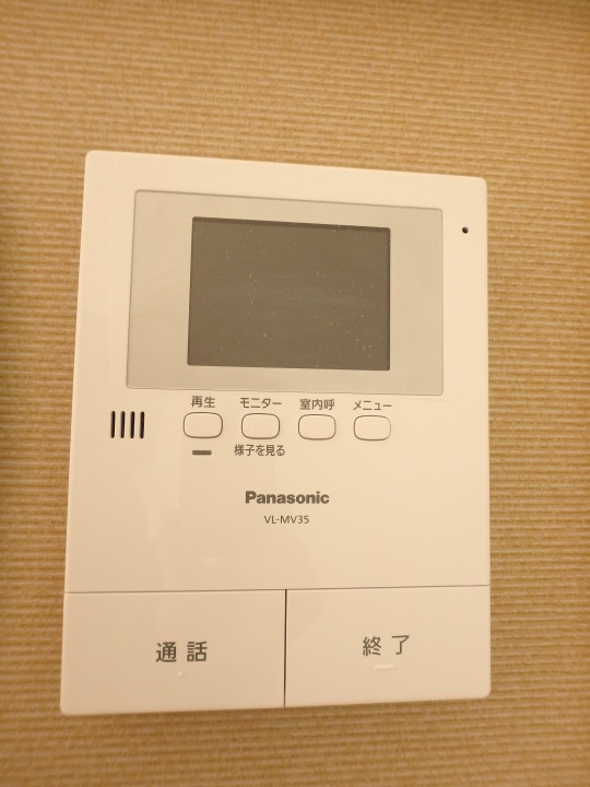モニタ付インターホン